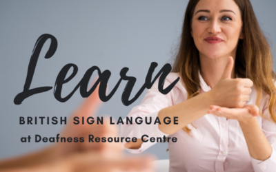 Learn British Sign Language (BSL) with us.  New Accredited Level One Course starts this March