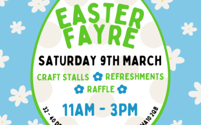 Easter Fayre at DRC – Saturday 9th March