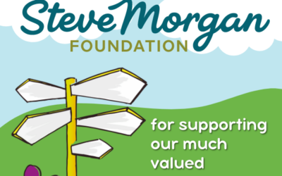 Big thank you to the Steve Morgan Foundation