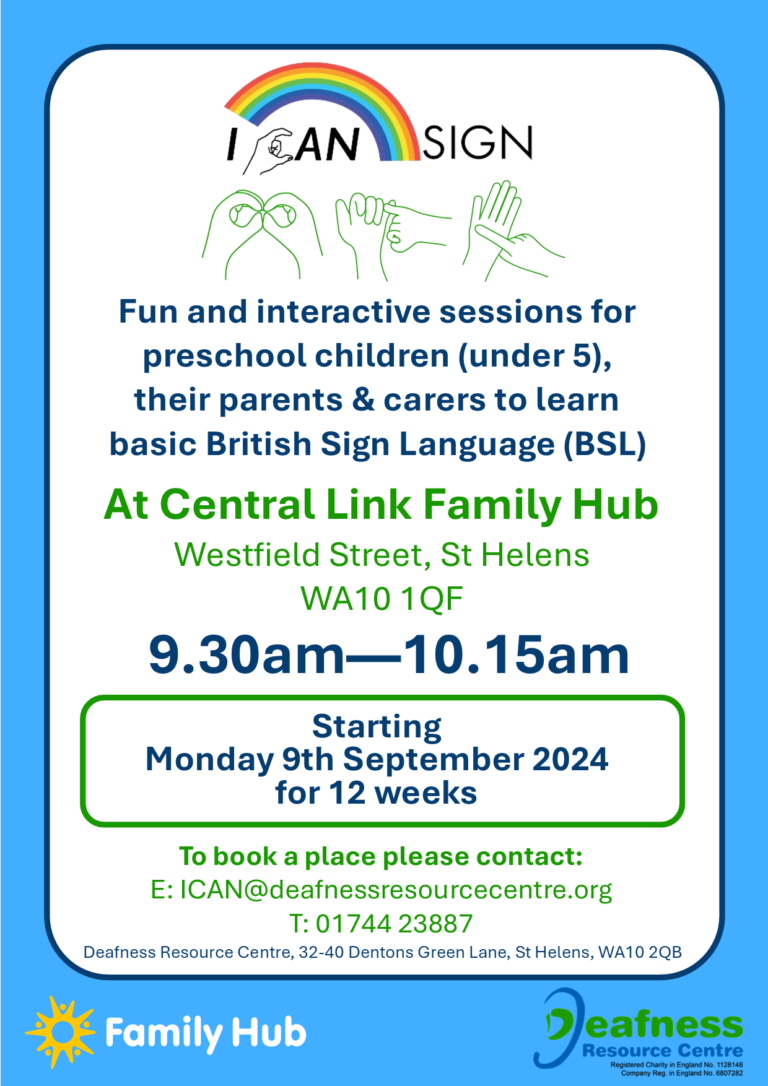 I Can Sign – Central Link Family Hub