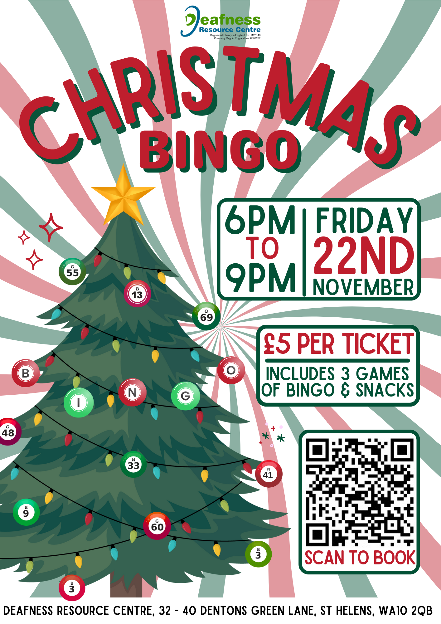 Christmas Bingo Night – Get your tickets!