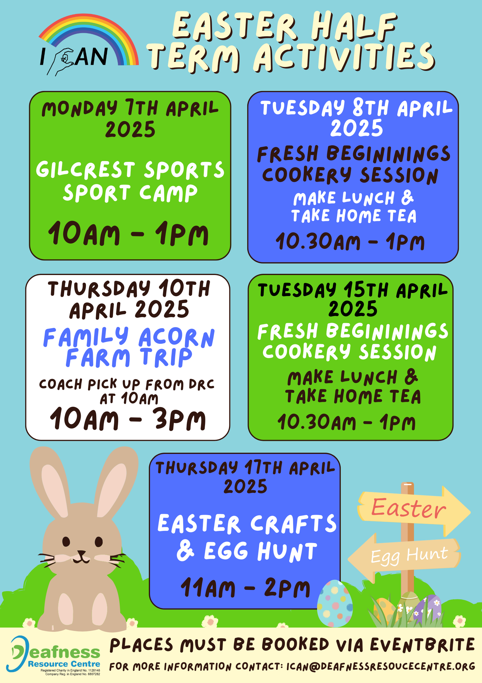 Easter Half Term Activities