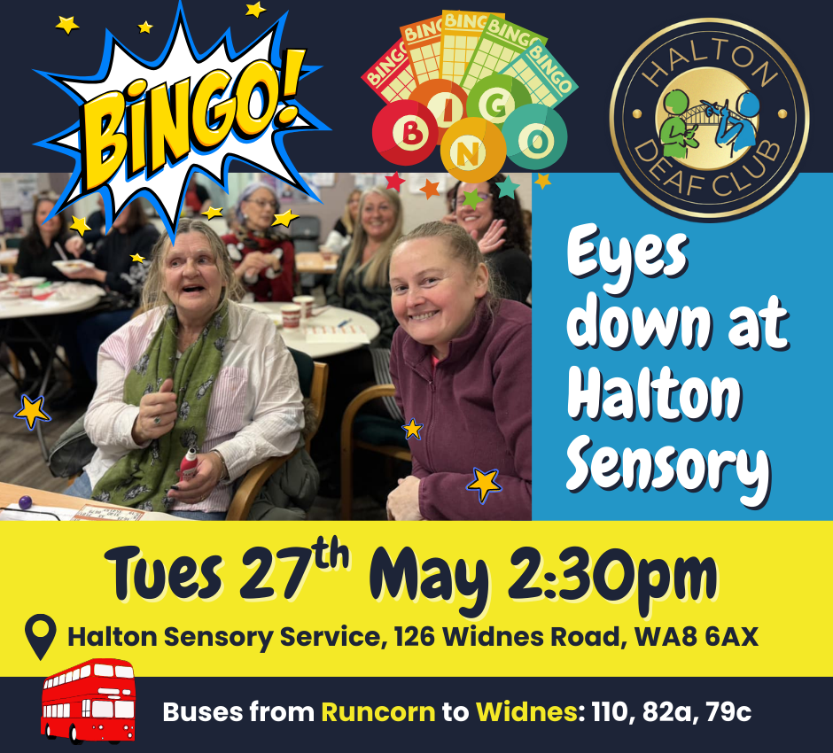 Deaf Club Bingo! Deaf Club Bingo!