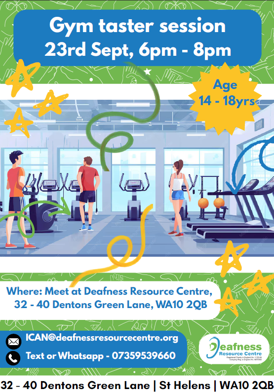 Gym Taster Session 14-18yrs old